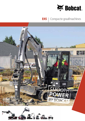 Мини екскаватори Bobcat E45