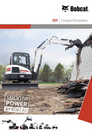 Мини екскаватори Bobcat E55
