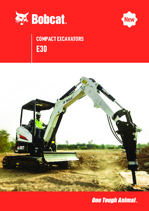 Мини екскаватори Bobcat E30