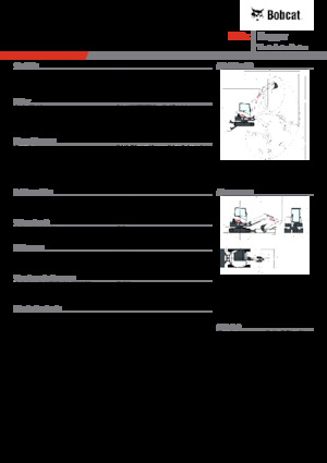 Мини екскаватори Bobcat E50z