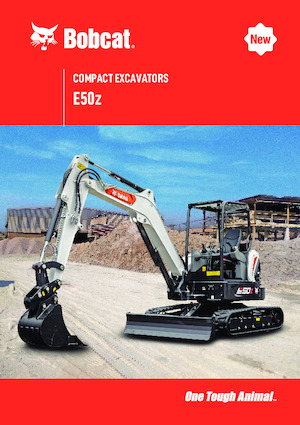 Мини екскаватори Bobcat E50z
