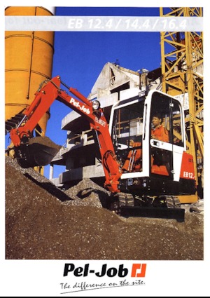 Мини екскаватори Pel-Job EB 16.4