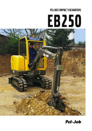 Мини екскаватори Pel-Job EB 250 XT