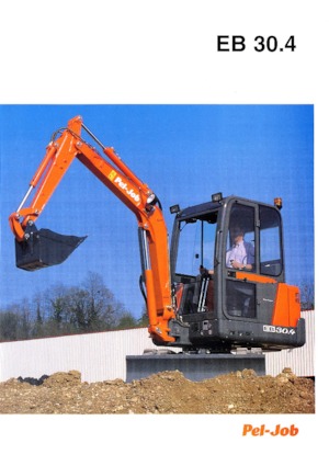 Мини екскаватори Pel-Job EB 30.4