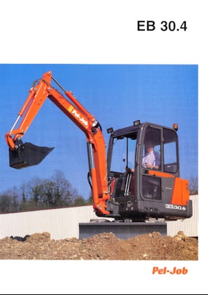 Мини екскаватори Pel-Job EB 30.4