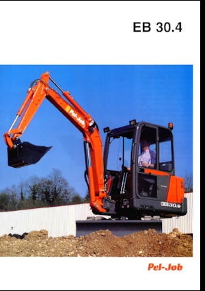 Мини екскаватори Pel-Job EB 30.4