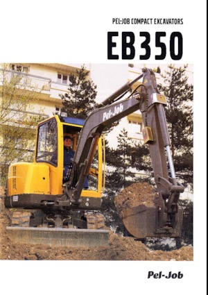 Мини екскаватори Pel-Job EB 350 XT
