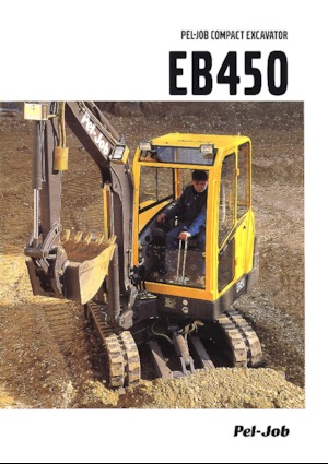 Мини екскаватори Pel-Job EB 450 XT
