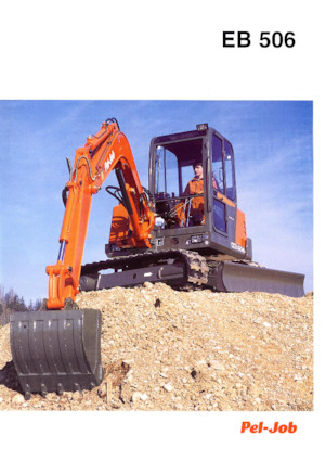Мини екскаватори Pel-Job EB 506