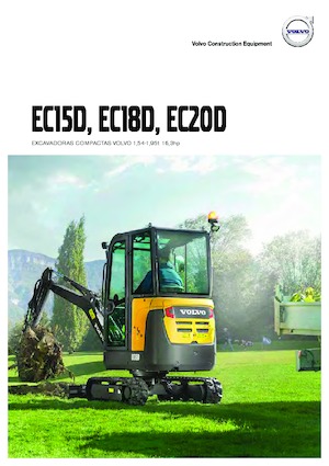 Мини екскаватори Volvo EC18D