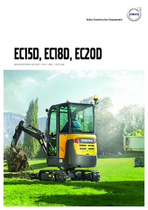 Мини екскаватори Volvo EC18D