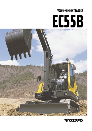 Мини екскаватори Volvo EC55B Pro