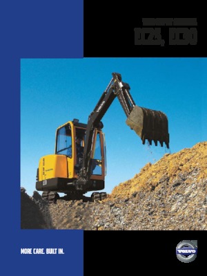 Мини екскаватори Volvo EC30