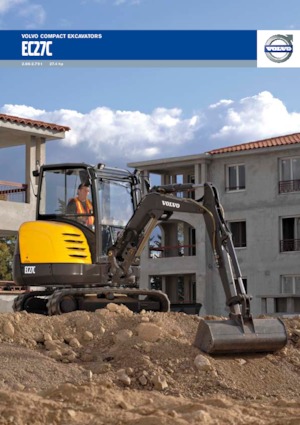 Мини екскаватори Volvo EC27C