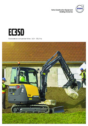 Мини екскаватори Volvo EC35D