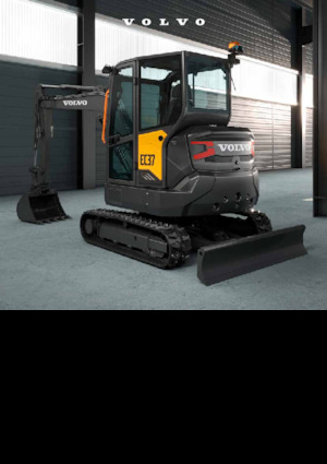 Мини екскаватори Volvo EC37