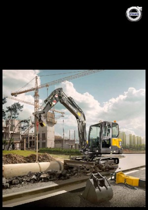 Мини екскаватори Volvo EC60E