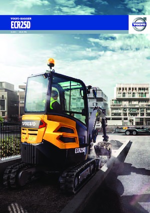 Мини екскаватори Volvo ECR25D