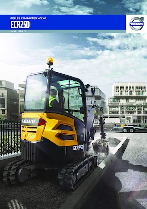 Мини екскаватори Volvo ECR25D