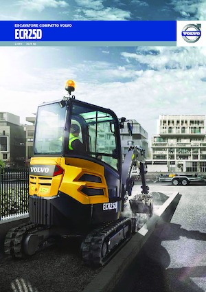 Мини екскаватори Volvo ECR25D