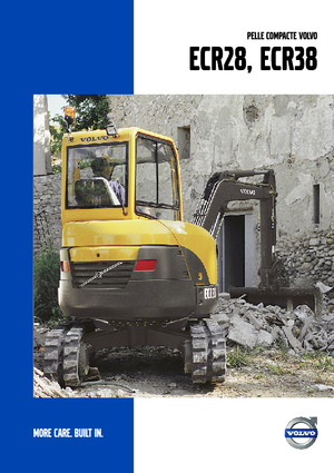 Мини екскаватори Volvo ECR28