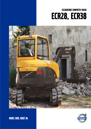 Мини екскаватори Volvo ECR28