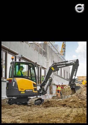 Мини екскаватори Volvo ECR35D