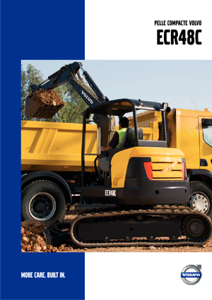 Мини екскаватори Volvo ECR48C