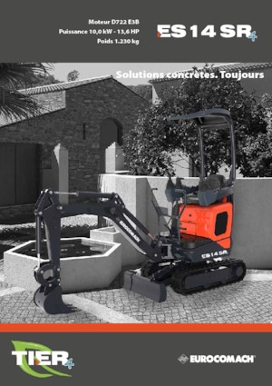 Мини екскаватори Eurocomach ES 14 SR 4