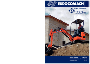 Мини екскаватори Eurocomach ES 150.5 SR