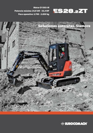 Мини екскаватори Eurocomach ES 28.2 ZT