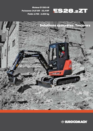 Мини екскаватори Eurocomach ES 28.2 ZT