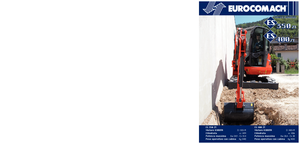 Мини екскаватори Eurocomach ES 400 ZT