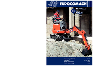 Мини екскаватори Eurocomach ES 90 ZT