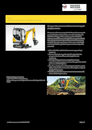 Мини екскаватори Wacker Neuson ET16