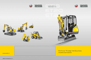 Мини екскаватори Wacker Neuson ET 18