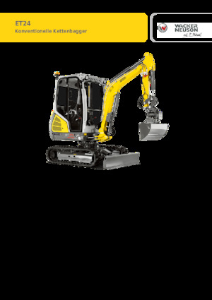 Мини екскаватори Wacker Neuson ET24