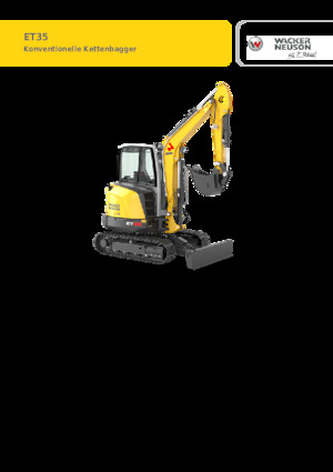 Мини екскаватори Wacker Neuson ET35
