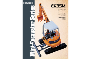 Мини екскаватори Hitachi EX 35