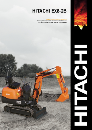 Мини екскаватори Hitachi EX 8-2 B