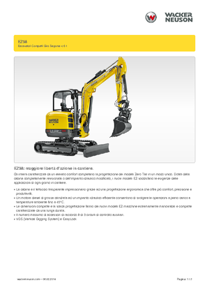 Мини екскаватори Wacker Neuson EZ38