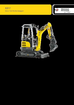 Мини екскаватори Wacker Neuson EZ17-2