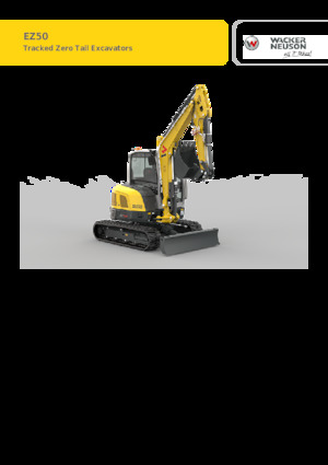 Мини екскаватори Wacker Neuson EZ50