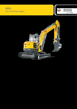 Мини екскаватори Wacker Neuson EZ53