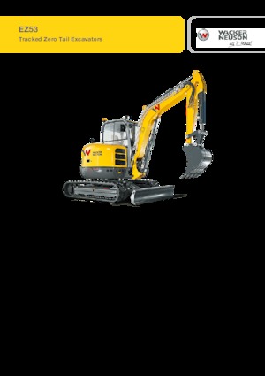 Мини екскаватори Wacker Neuson EZ53