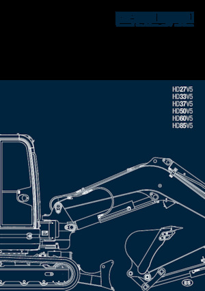 Мини екскаватори Kato Imer HD27V5