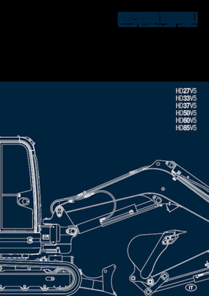 Мини екскаватори Kato Imer HD27V5