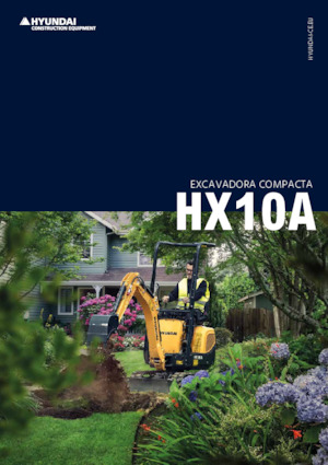 Мини екскаватори Hyundai HX10A
