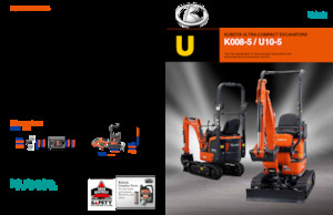 Мини екскаватори Kubota K008-5