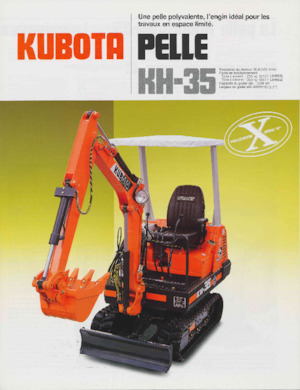 Мини екскаватори Kubota KH35